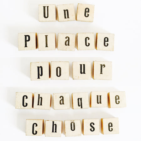 UnePlacePourChaqueChose